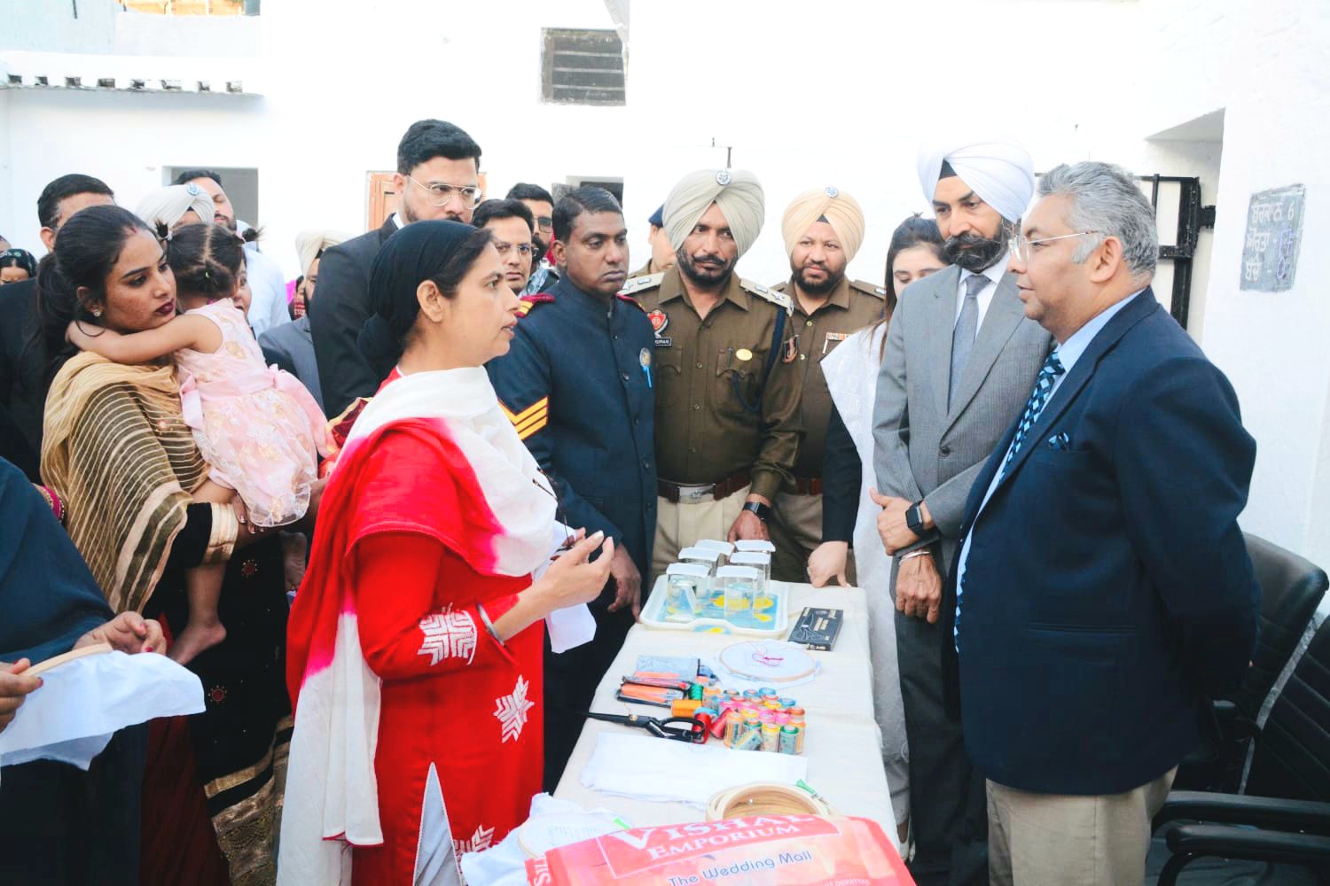 Inspection of Kedri Jail, Hoshiarpur by Hon'ble Justice Alok Jain Judge, Punjab and Haryana High Court, Chandigarh